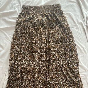 Madewell Full Length Maxi Skirt